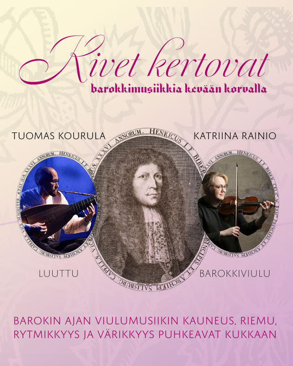 Kivet kertovat -konsertti Katriina Rainio ja Tuomas Kourula