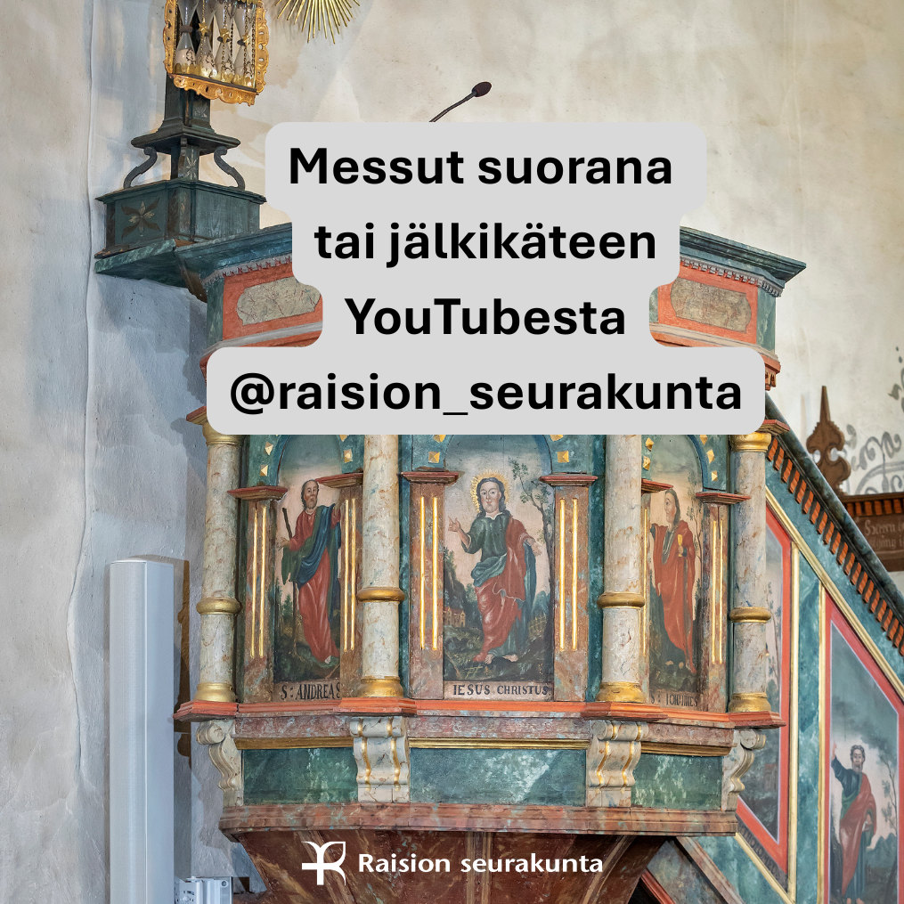 Messut suorana tai jälkikäteen YouTubesta