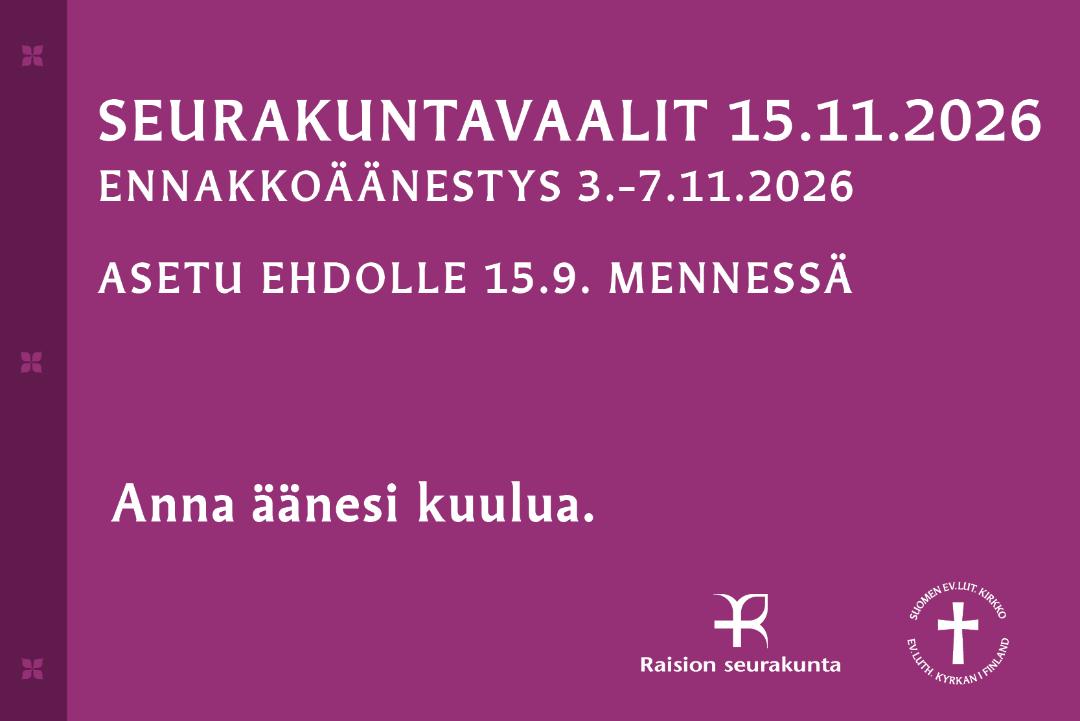 Seurakuntavaalit 2026